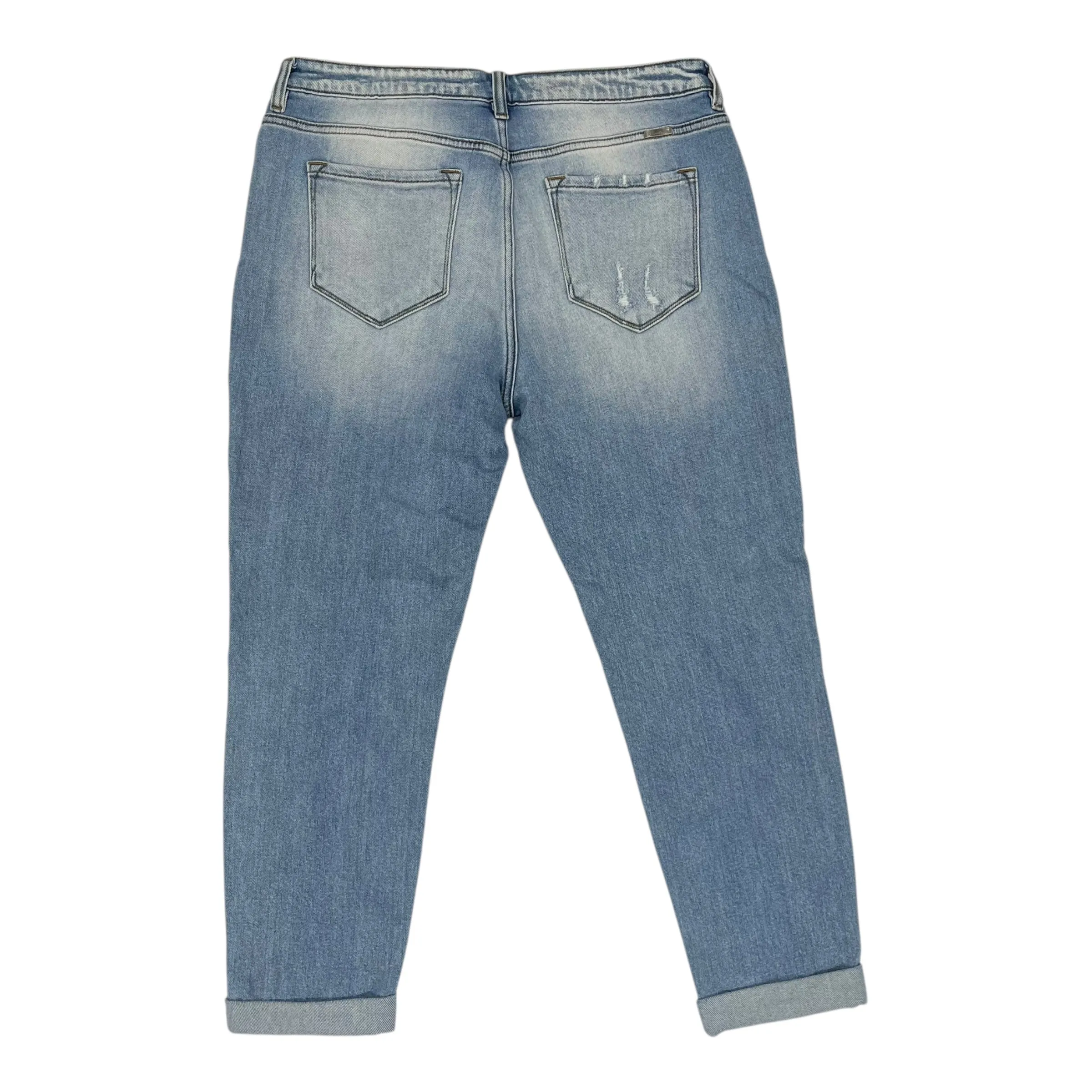 Jeans Boyfriend By Kancan In Blue Denim. Size:12