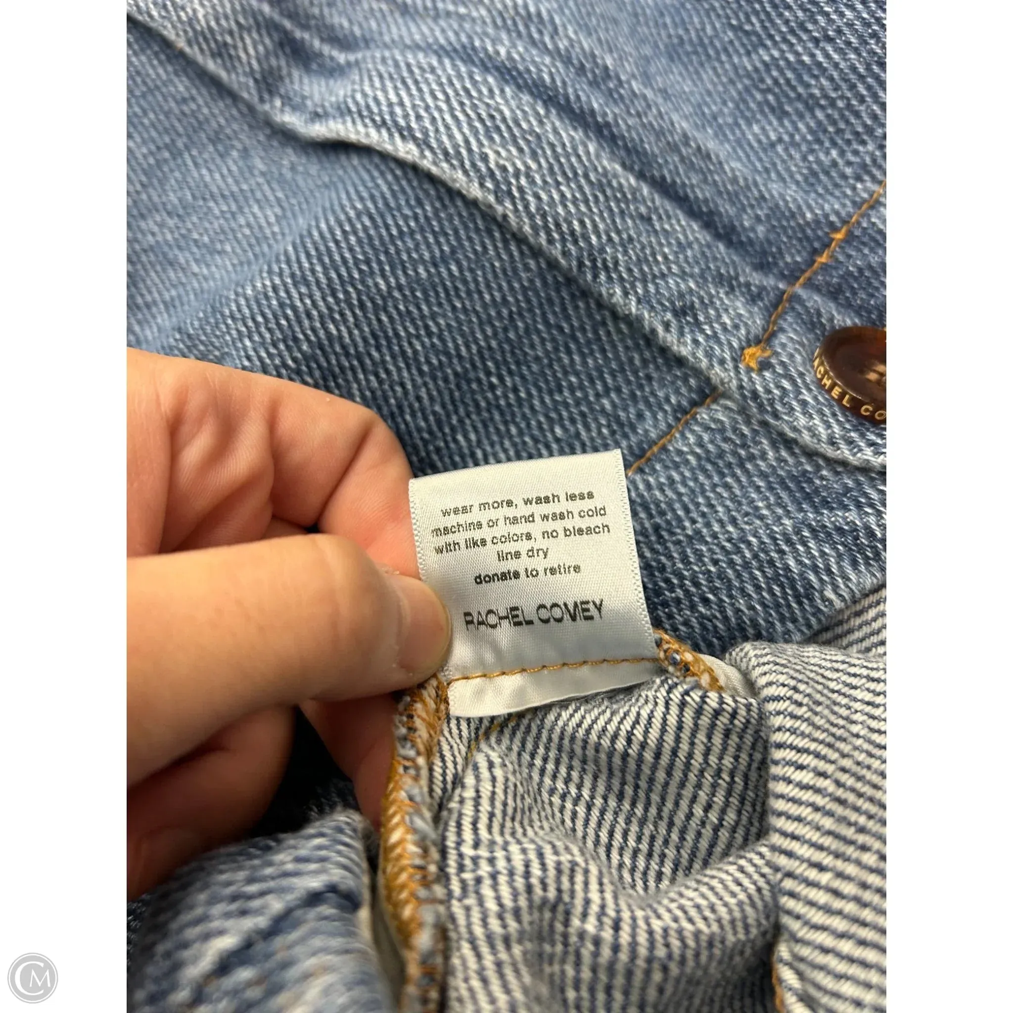 Jeans Designer By RACHEL COMEY In Blue Denim. Size: 12