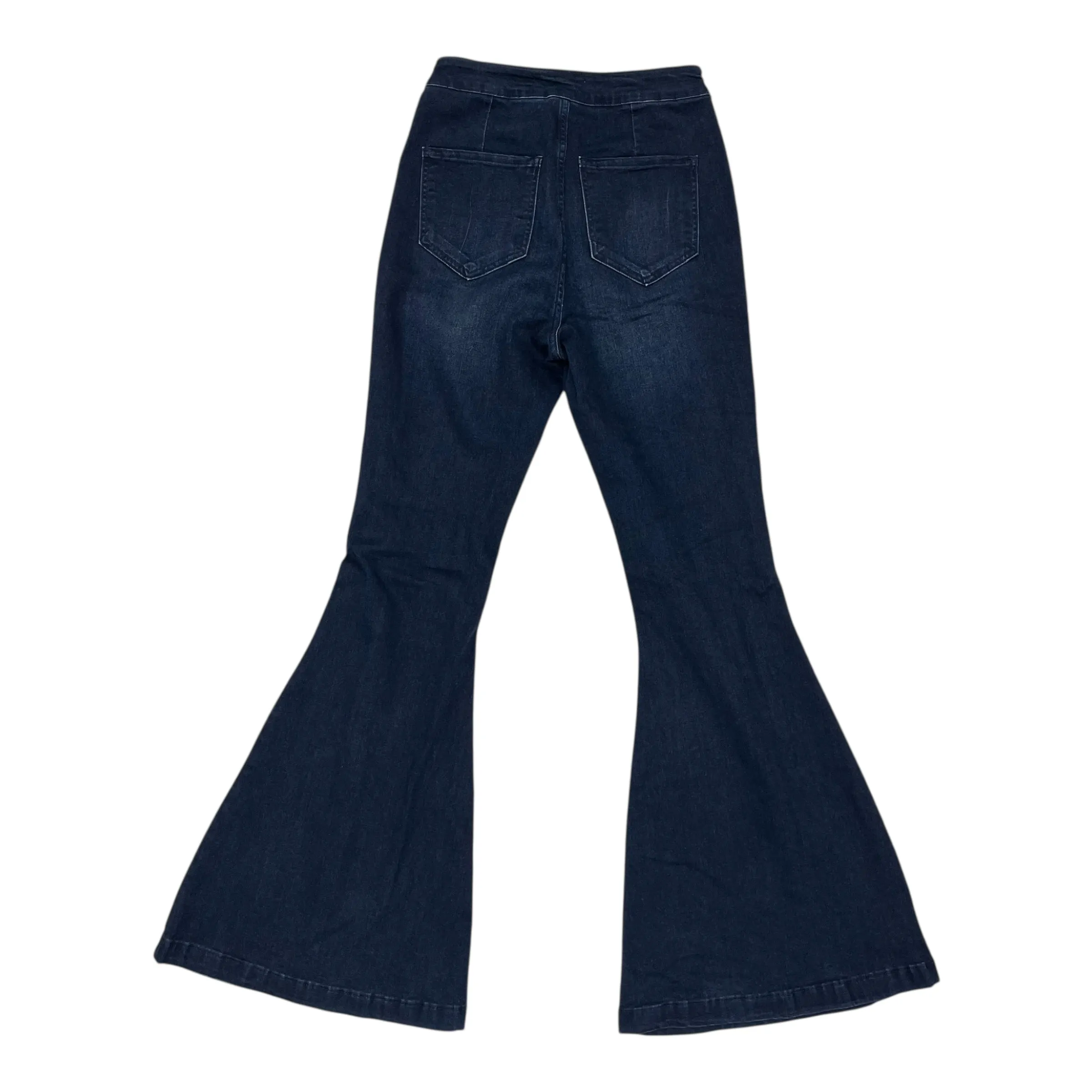 Jeans Flared By Kancan In Blue Denim. Size:6