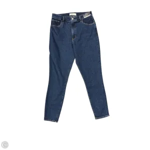 Jeans Skinny By Abercrombie And Fitch In Blue Denim. Size: 12l