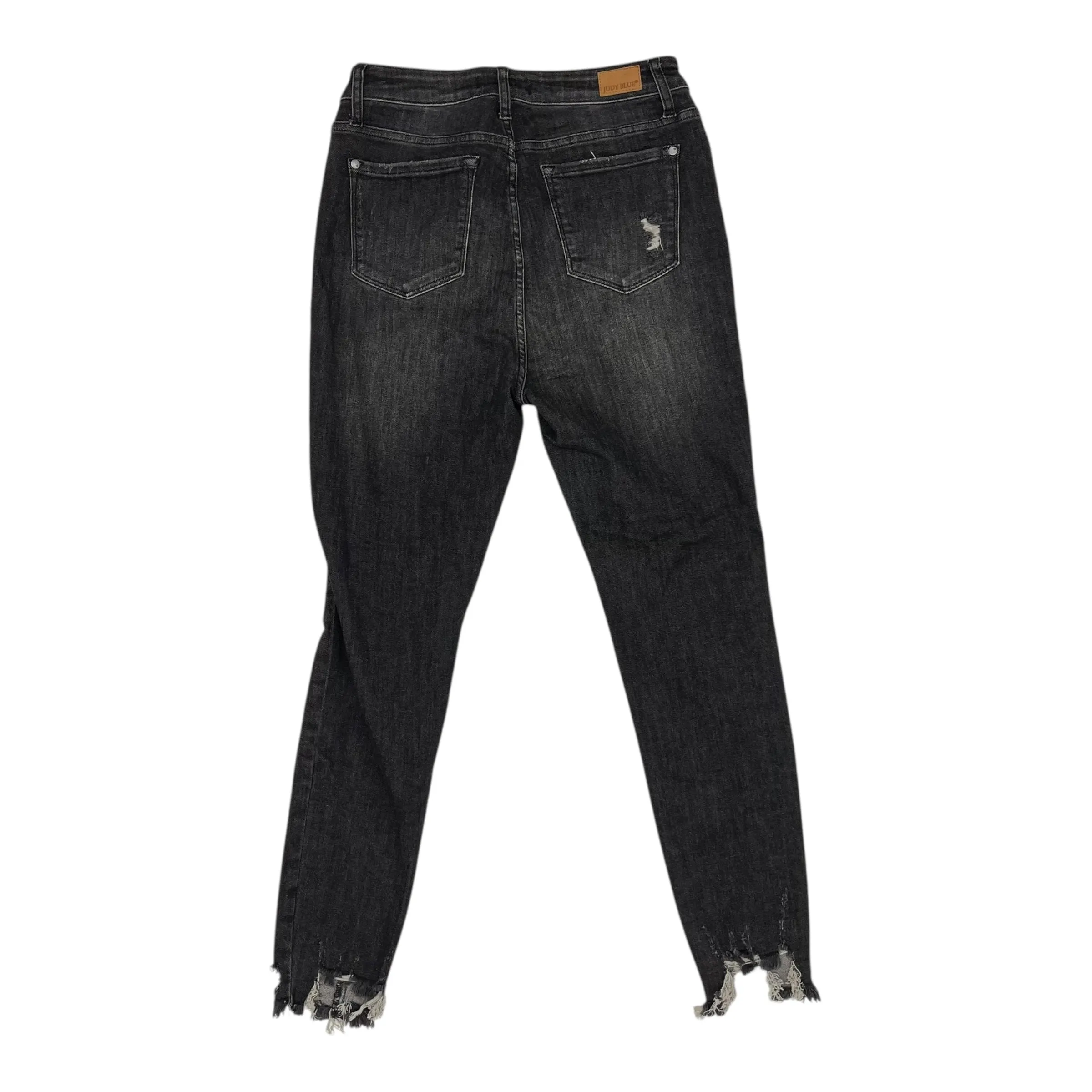 Jeans Skinny By Judy Blue In Black Denim. Size:8
