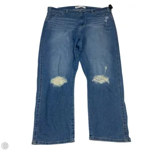 Jeans Skinny By Levis Signature In Blue Denim. Size: 22