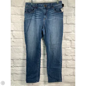 Jeans Straight By Chicos In Blue. Size: 10