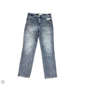 Jeans Straight By Kut In Blue Denim. Size: 6