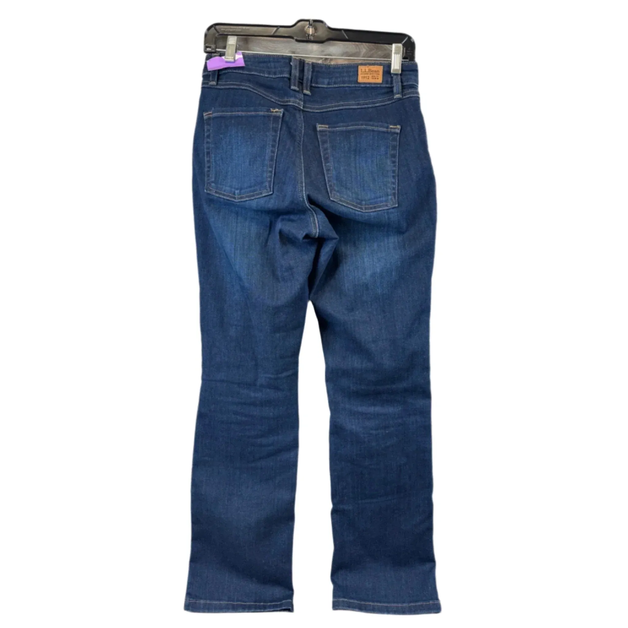 Jeans Straight By L.l. Bean In Blue Denim. Size: 6