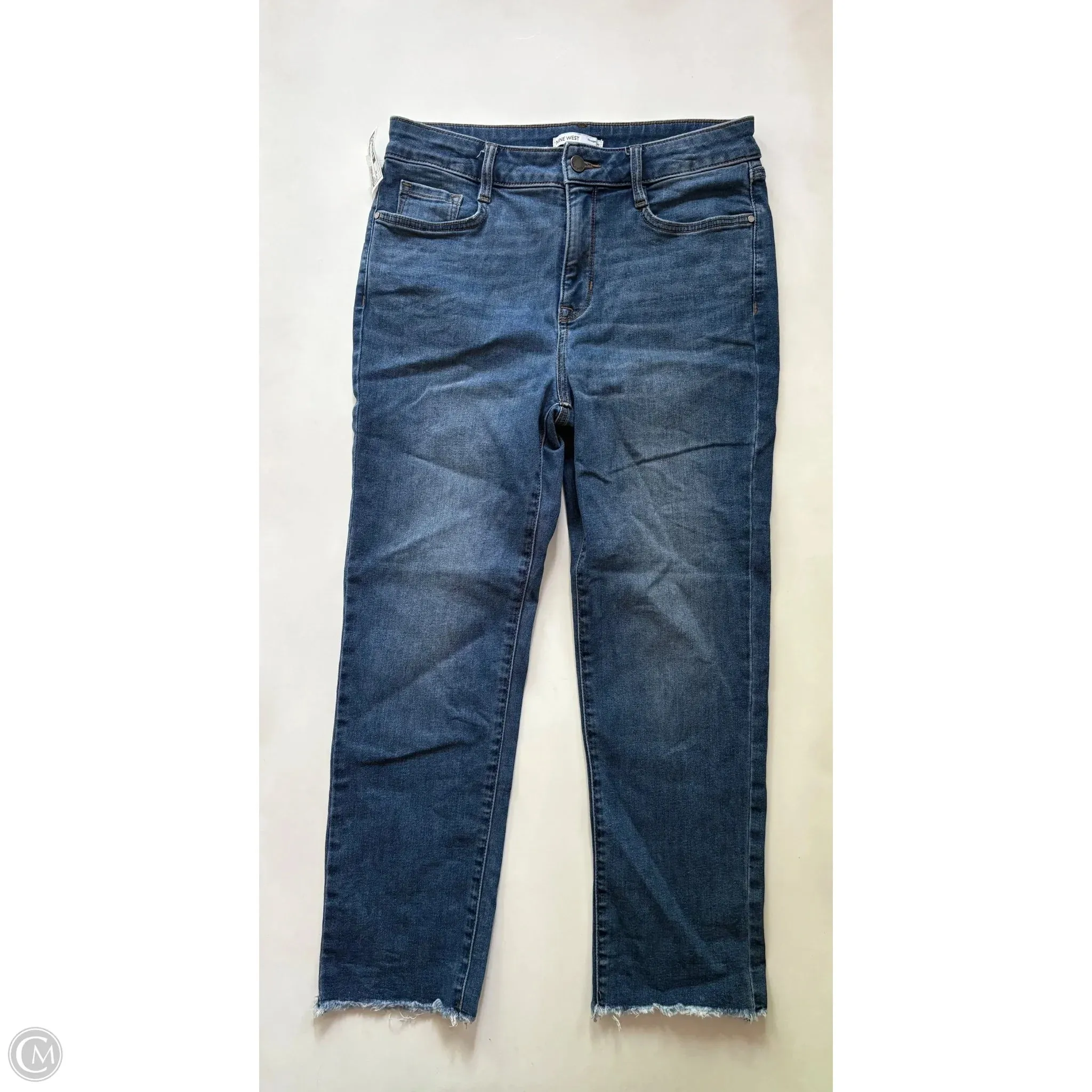 Jeans Straight By Nine West Apparel In Blue. Size: 10