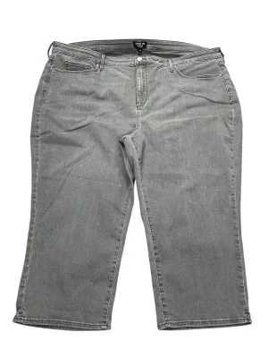 Jeans Straight By NYDJ In Grey. Size:24