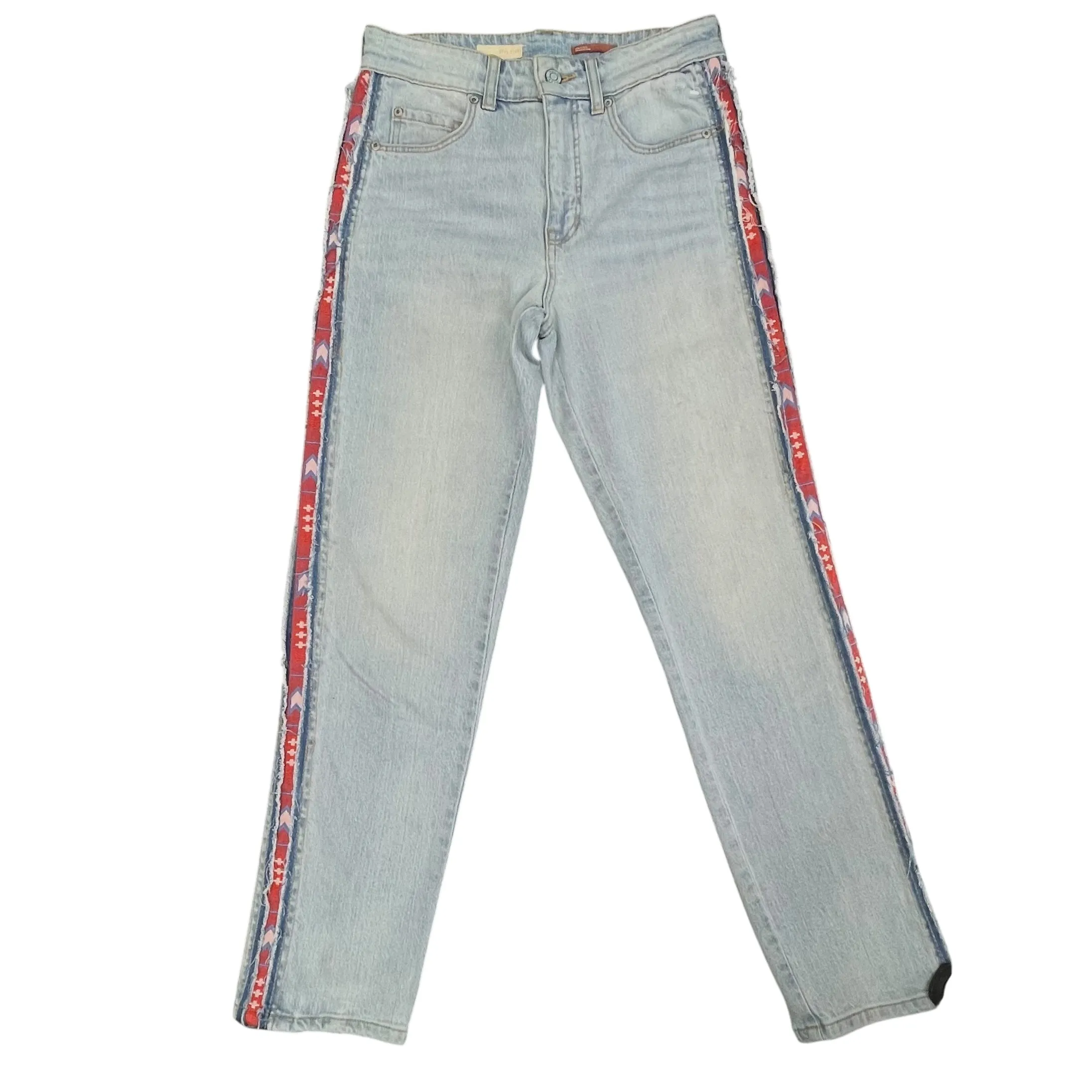 Jeans Straight By Pilcro In Blue. Size:2