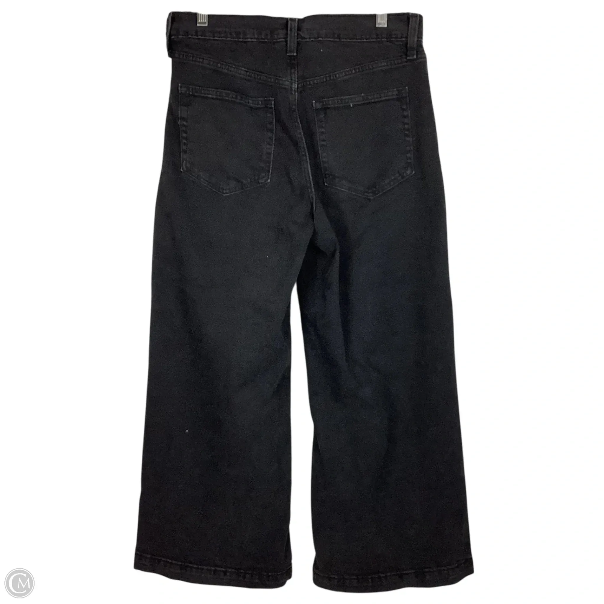 Jeans Wide Leg By Gap In Black. Size: 8