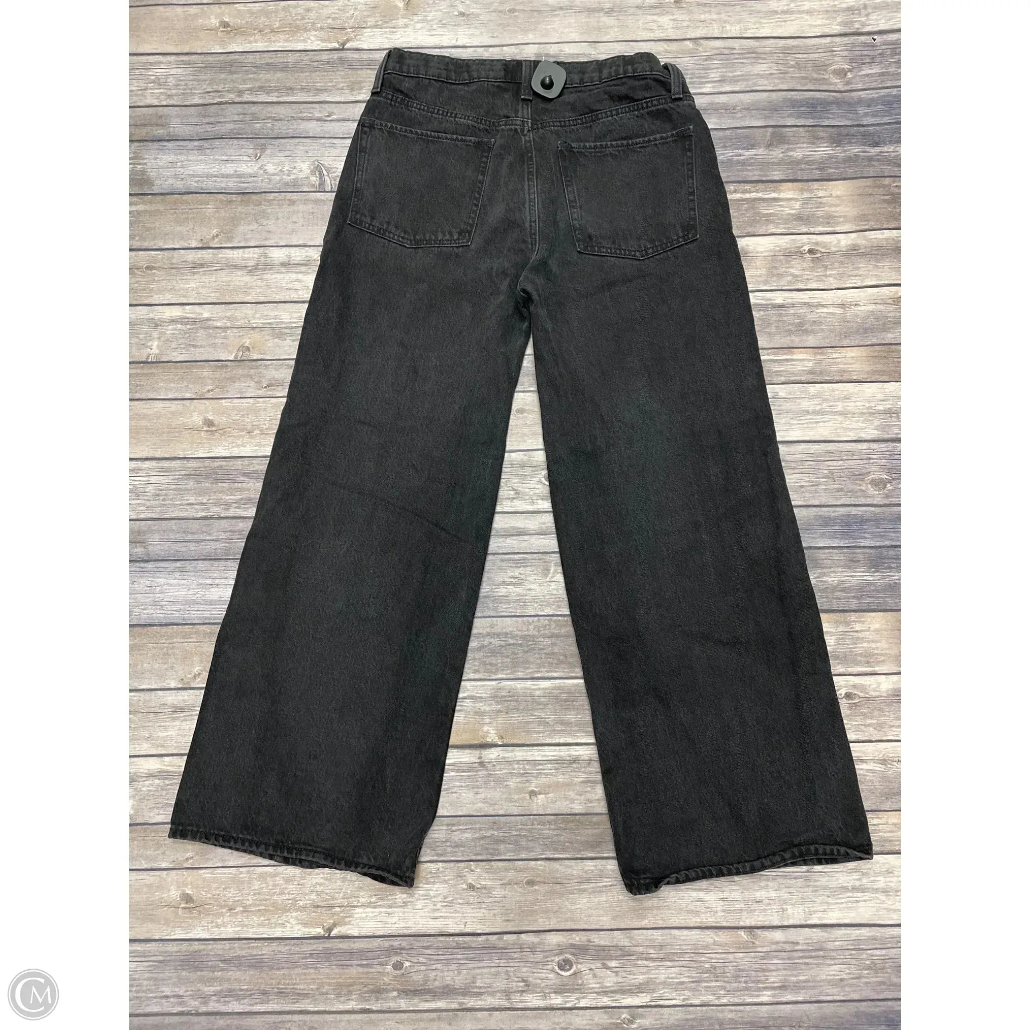 Jeans Wide Leg By Old Navy In Black Denim. Size: 18