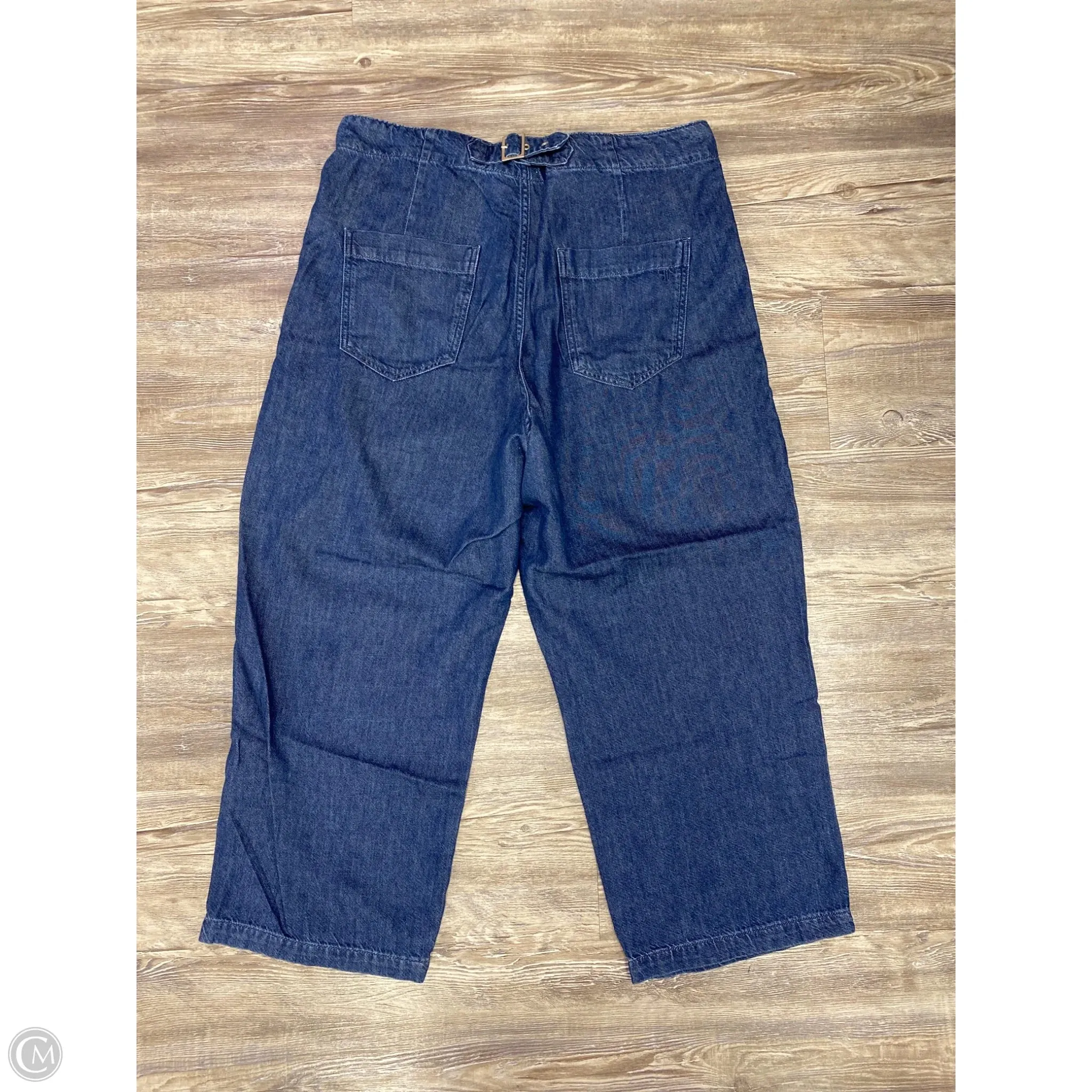 Jeans Wide Leg By Pilcro In Blue Denim. Size: 14