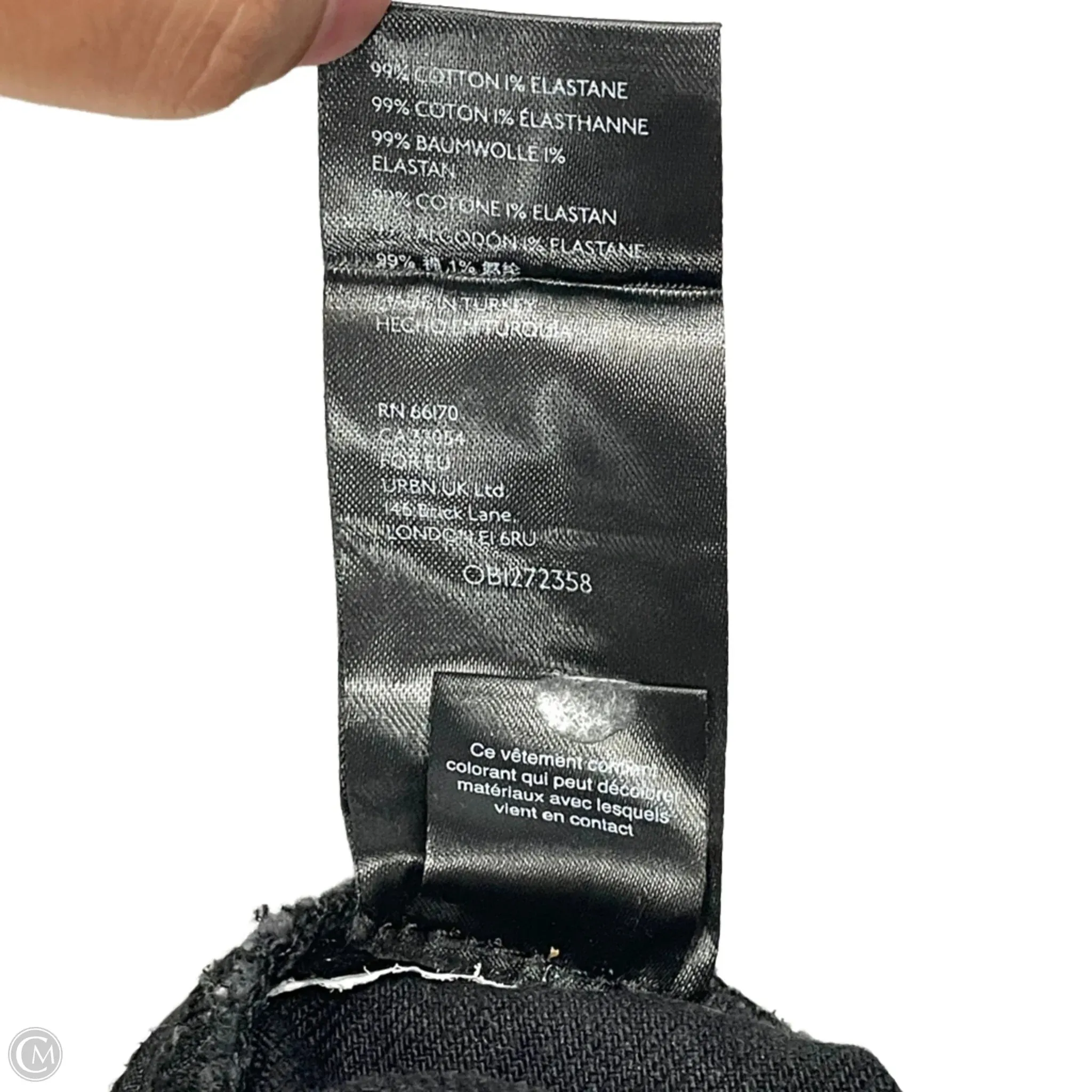 Jeans Wide Leg By We The Free In Black Denim. Size: 6