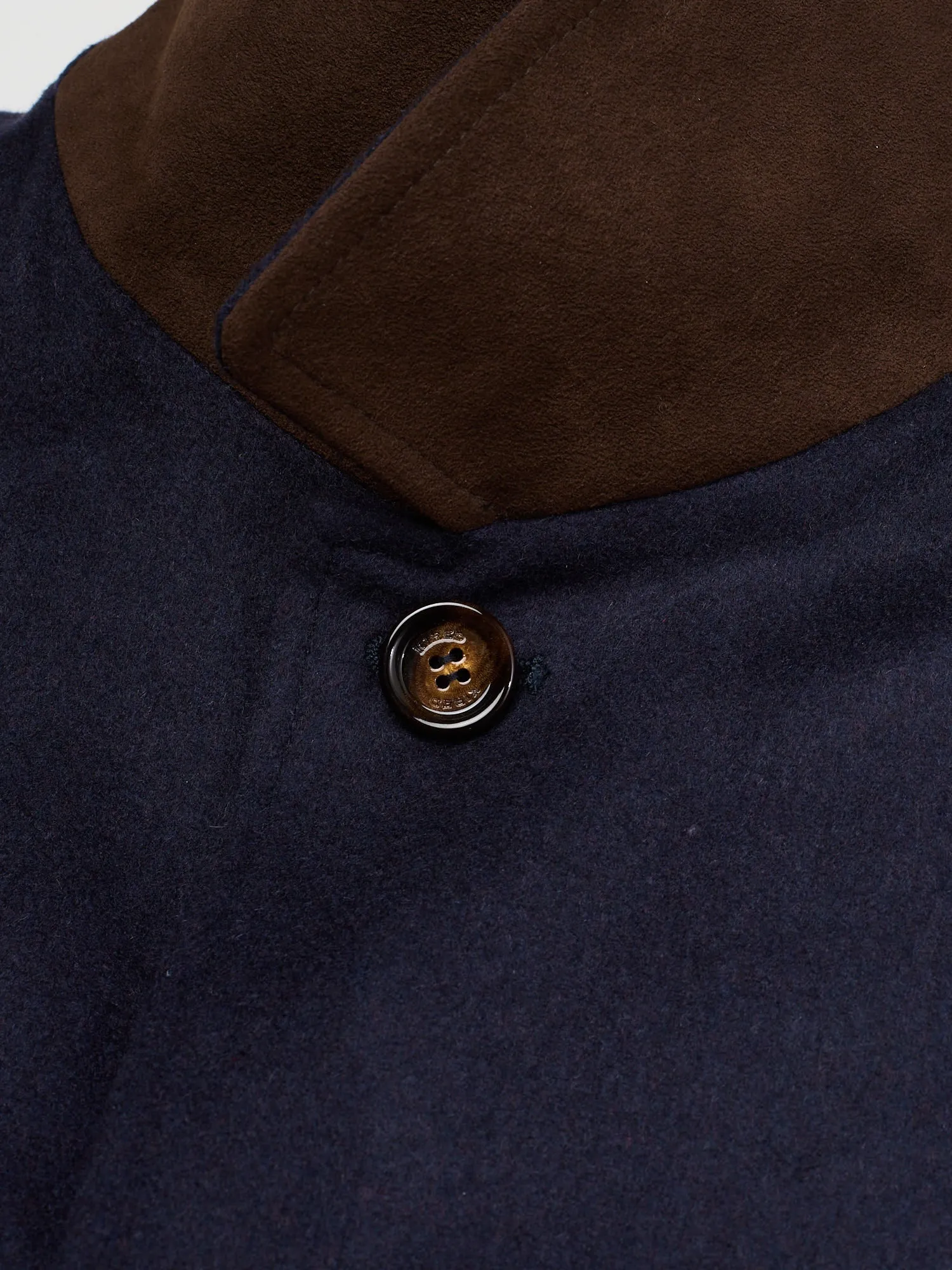 KITON KIRED  Travtek Blue Cashmere Utility Jacket EU 54 US XL Climatek