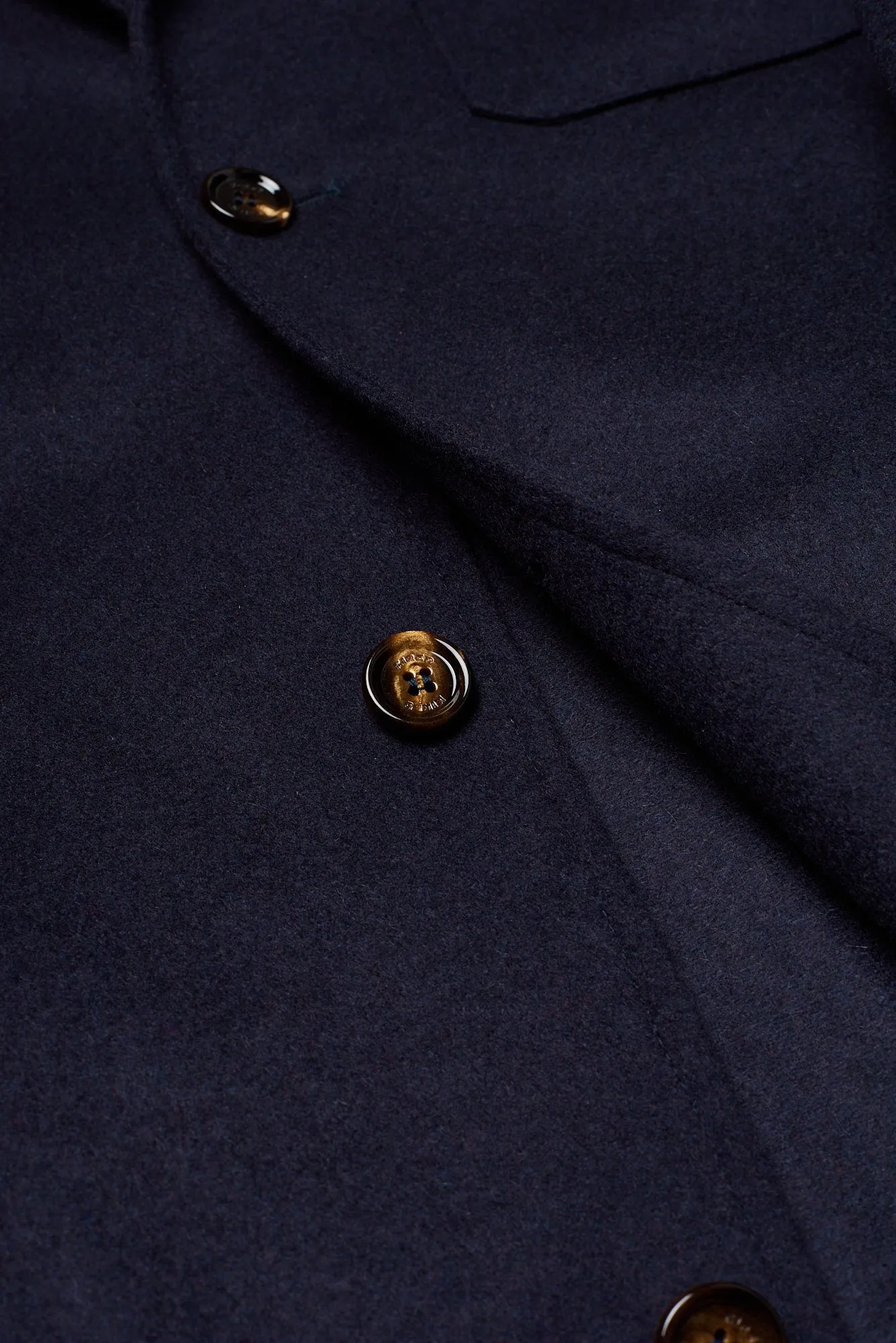 KITON KIRED  Travtek Blue Cashmere Utility Jacket EU 54 US XL Climatek