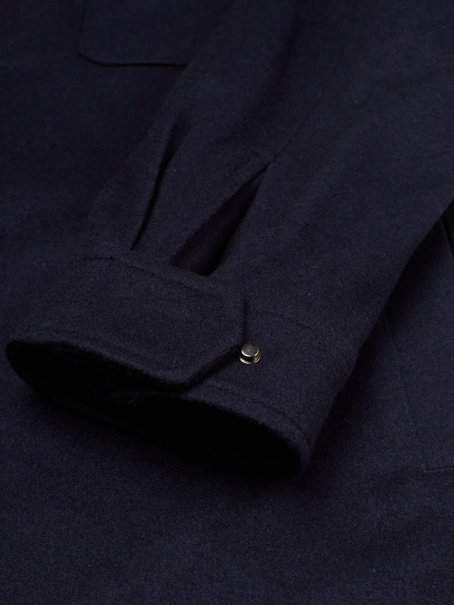 KITON KIRED  Travtek Blue Cashmere Utility Jacket EU 54 US XL Climatek