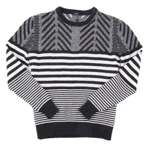 Kiton Patterned Knit Cashmere Sweater
