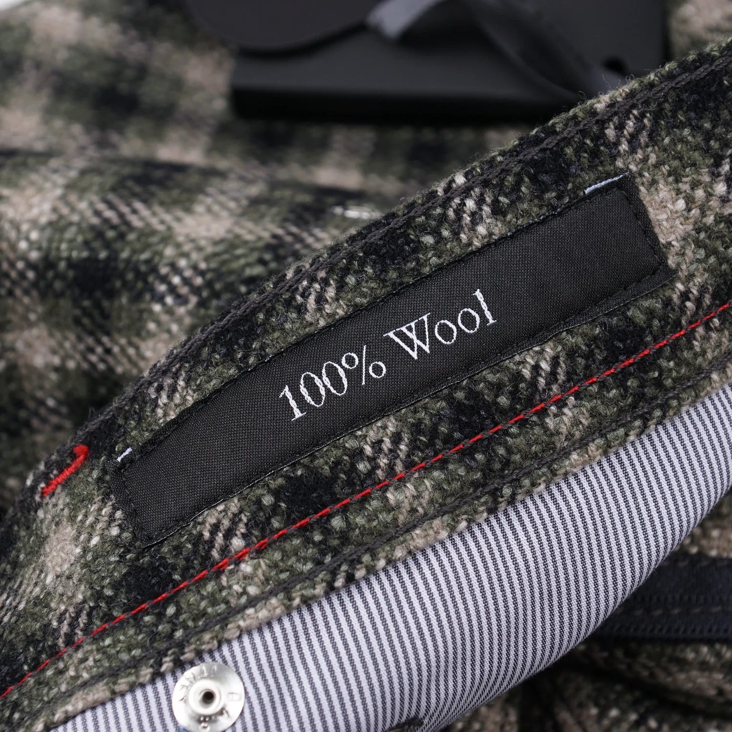 Kiton Slim Fit Five-Pocket Wool Pants