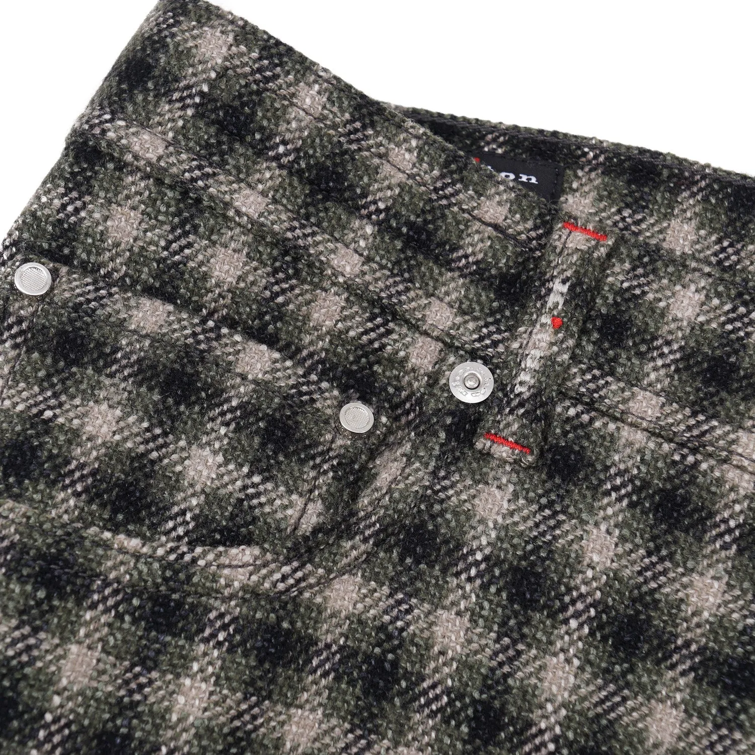 Kiton Slim Fit Five-Pocket Wool Pants