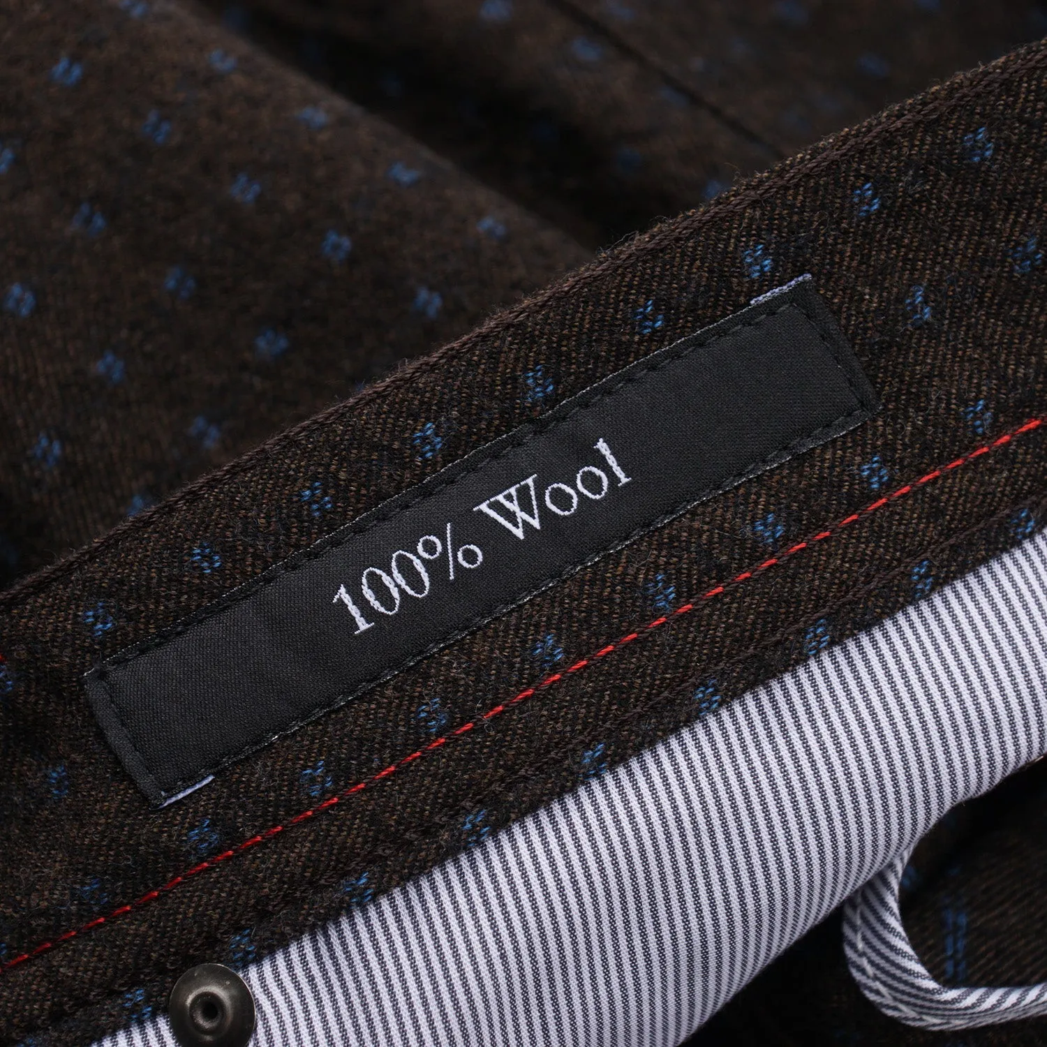 Kiton Slim Fit Five-Pocket Wool Pants
