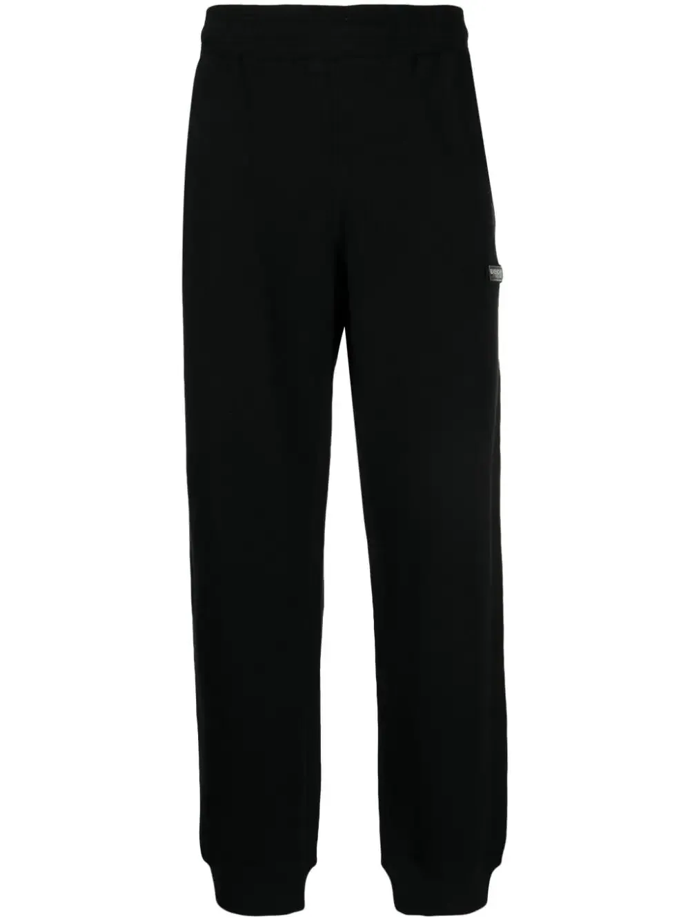 Logo-Appliqu Elasticated-Waist Track Pants