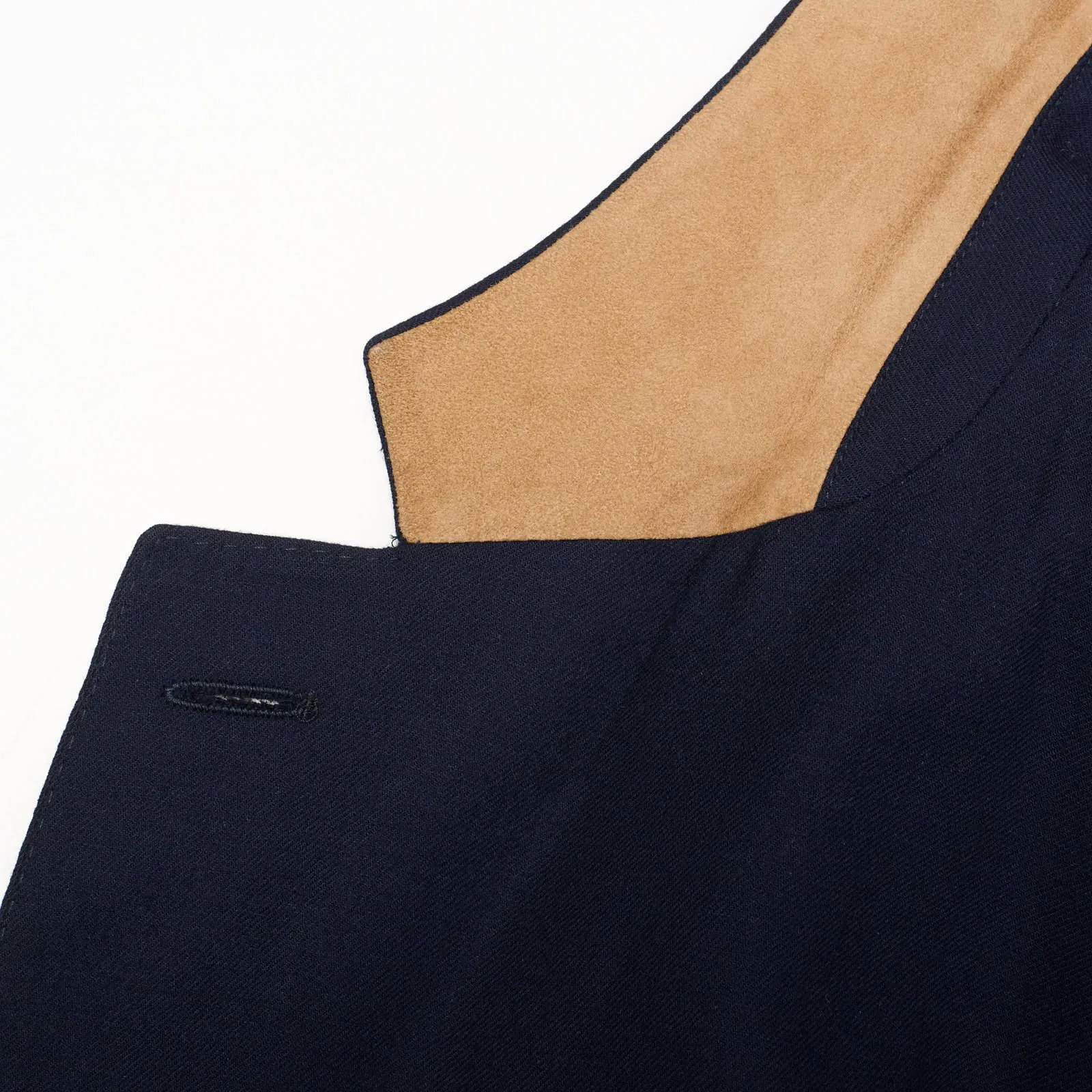 LORO PIANA Navy Blue Baby Cashmere Unlined Voyager Blazer Jacket US 40 M