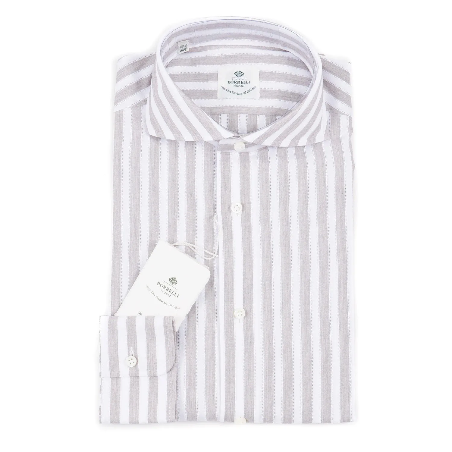 Luigi Borrelli Regular-Fit Cotton Shirt