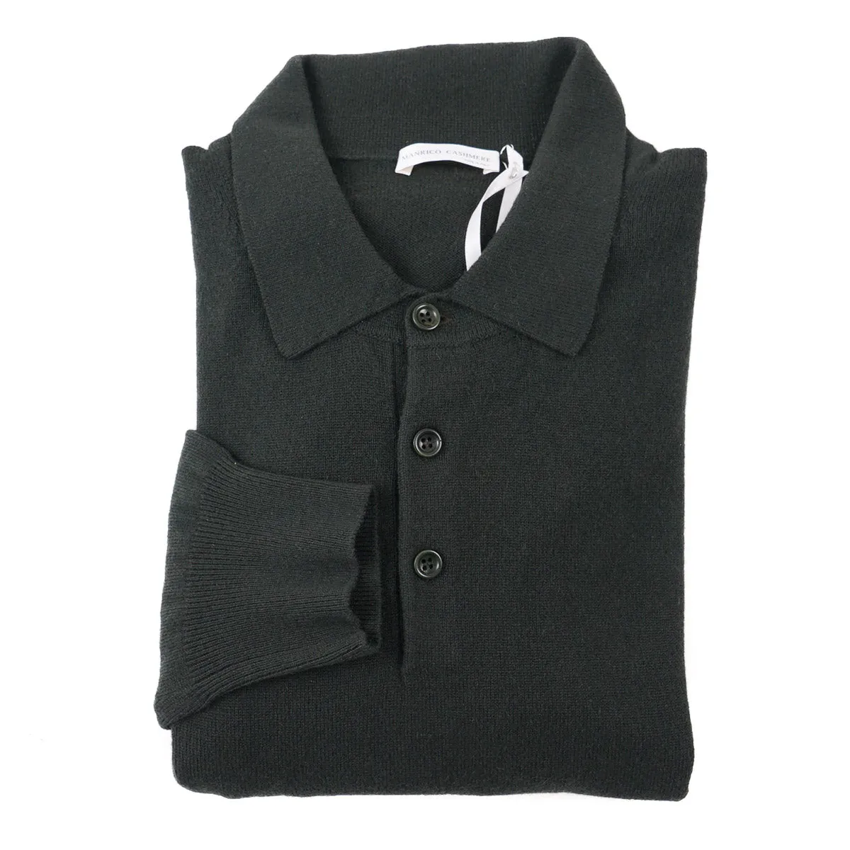 Manrico Classic-Fit Cashmere Polo Sweater