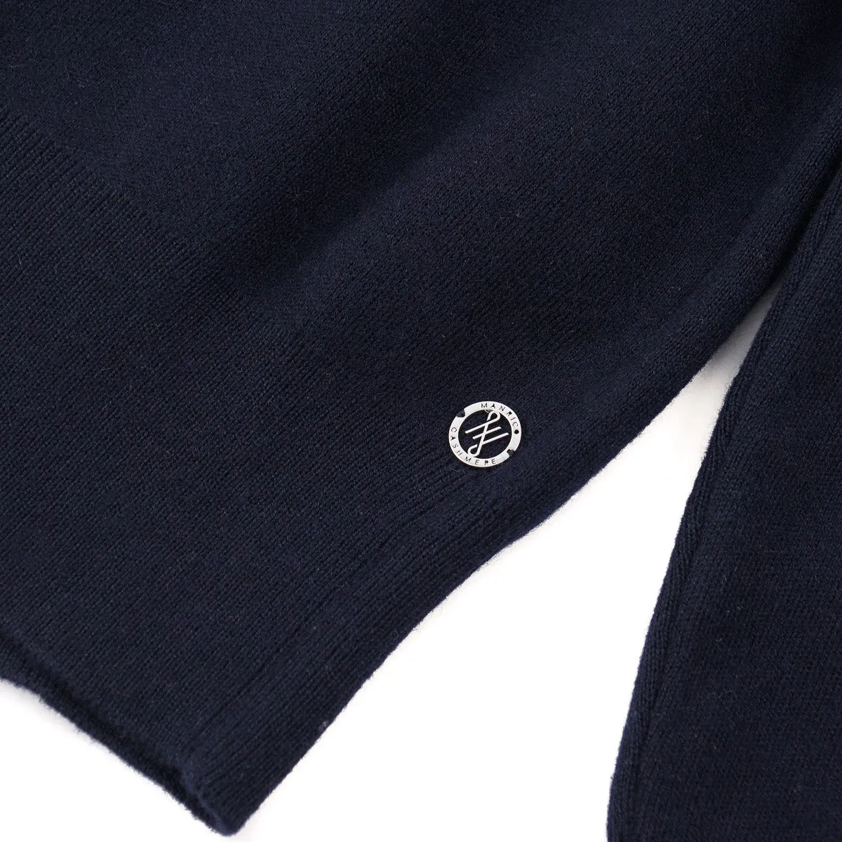 Manrico Slim-Fit Stretch Knit Cashmere Sweater