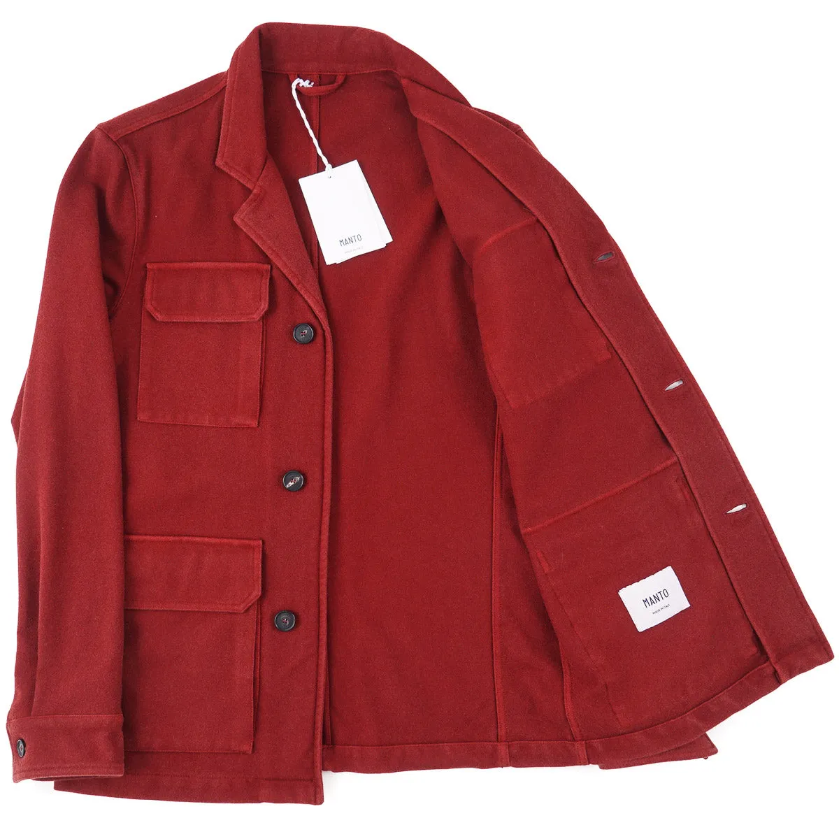 Manto Garment-Dyed Cashmere Jacket