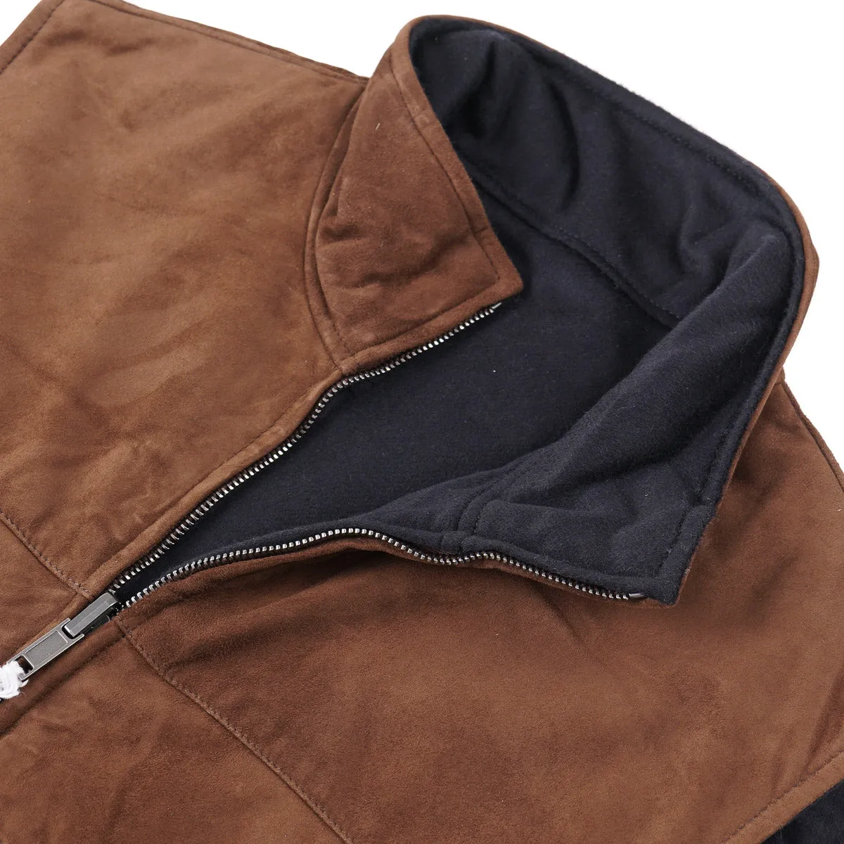 Manto Reversible Lambskin Suede Vest