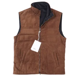 Manto Reversible Lambskin Suede Vest
