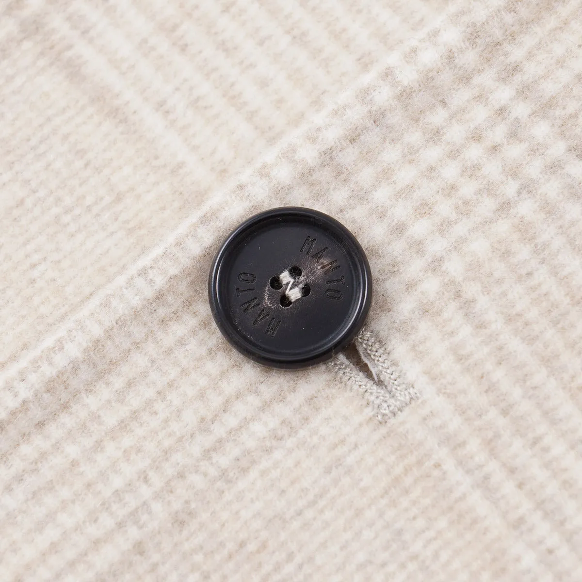 Manto Unlined Pure Cashmere Overcoat