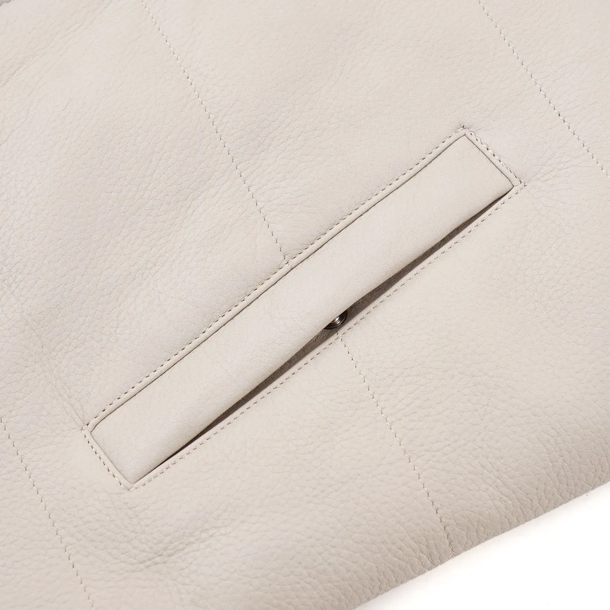 Manto Wool-Lined Deerskin Leather Vest