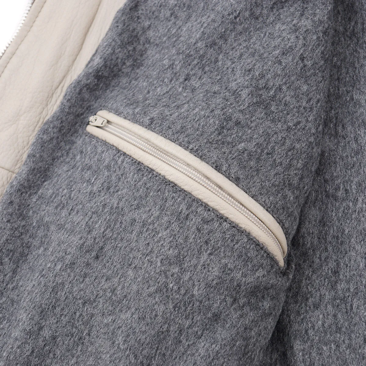 Manto Wool-Lined Deerskin Leather Vest