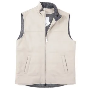 Manto Wool-Lined Deerskin Leather Vest