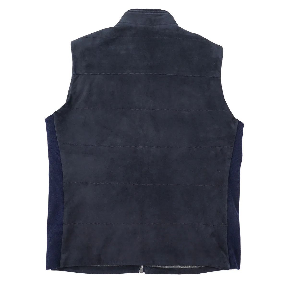 Maurizio Baldassari Wool-Lined Suede Vest