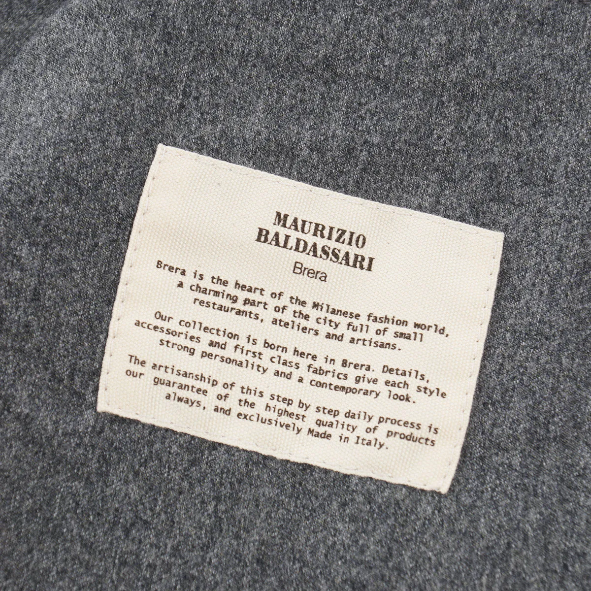 Maurizio Baldassari Wool-Lined Suede Vest