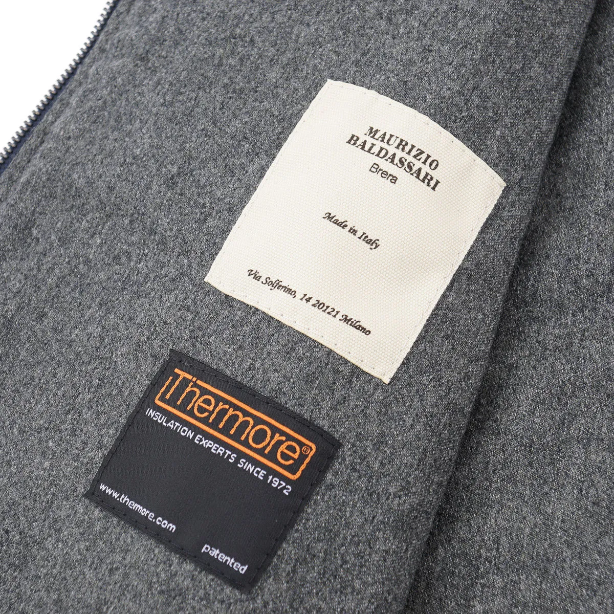 Maurizio Baldassari Wool-Lined Suede Vest