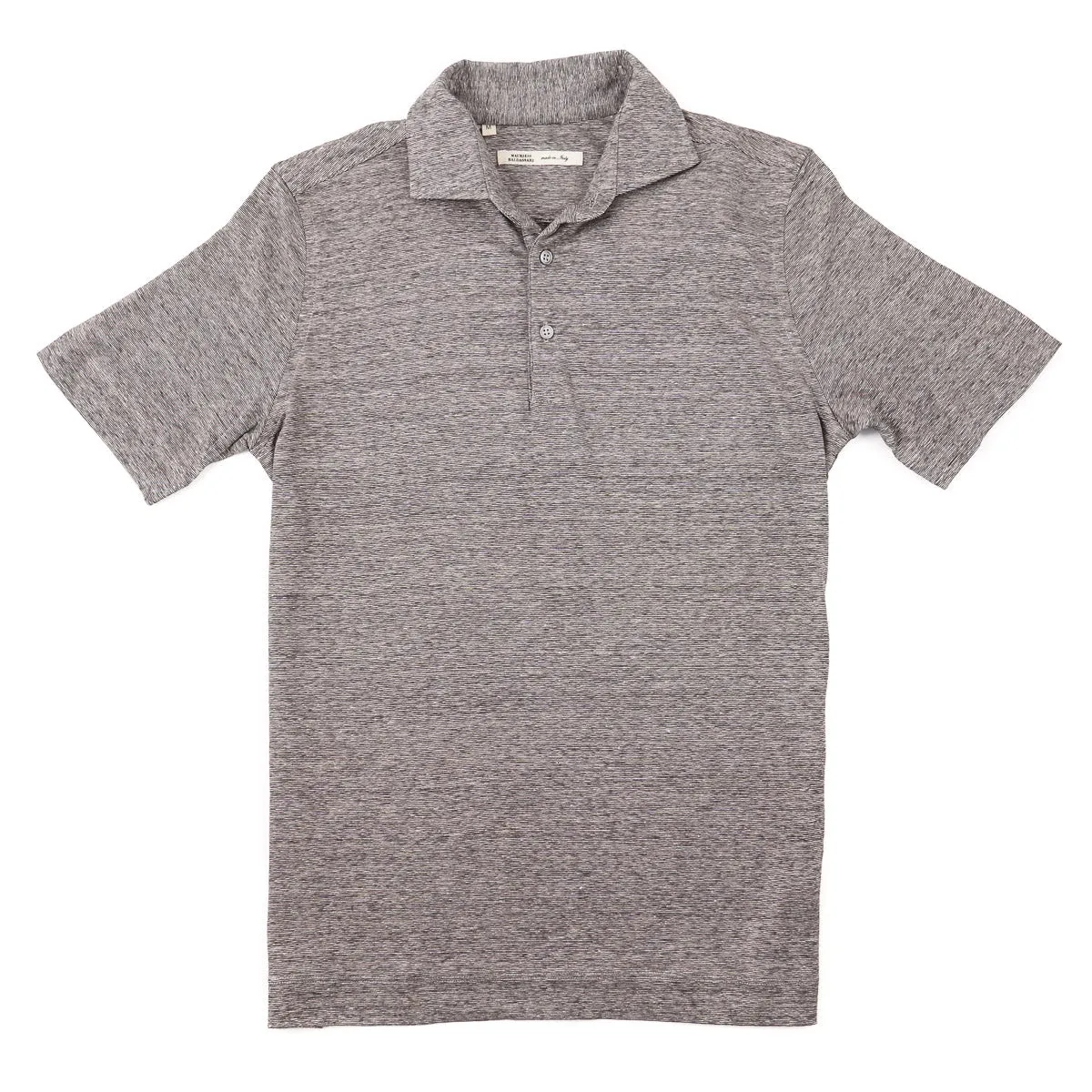 Maurizio Baldassari Wool-Linen Polo