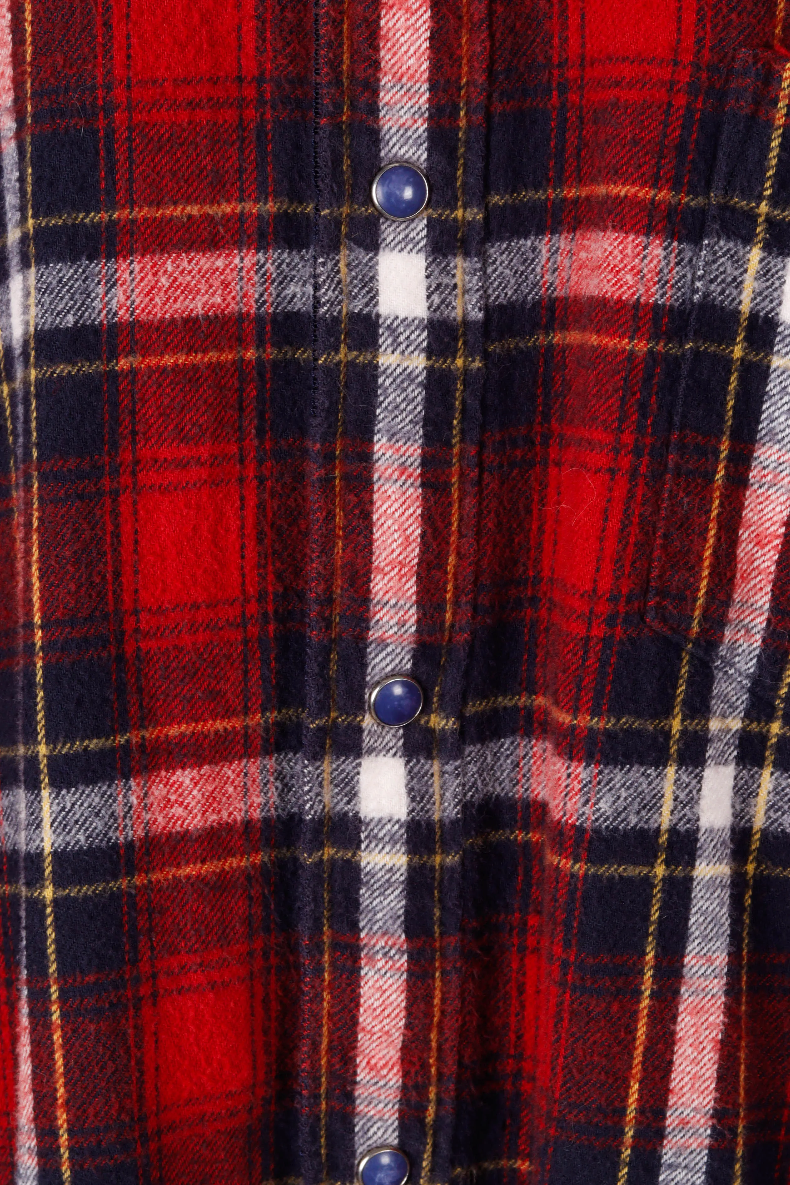 Sacai FW12 'Plaid Flannel' Coach Jacket Red (2012)