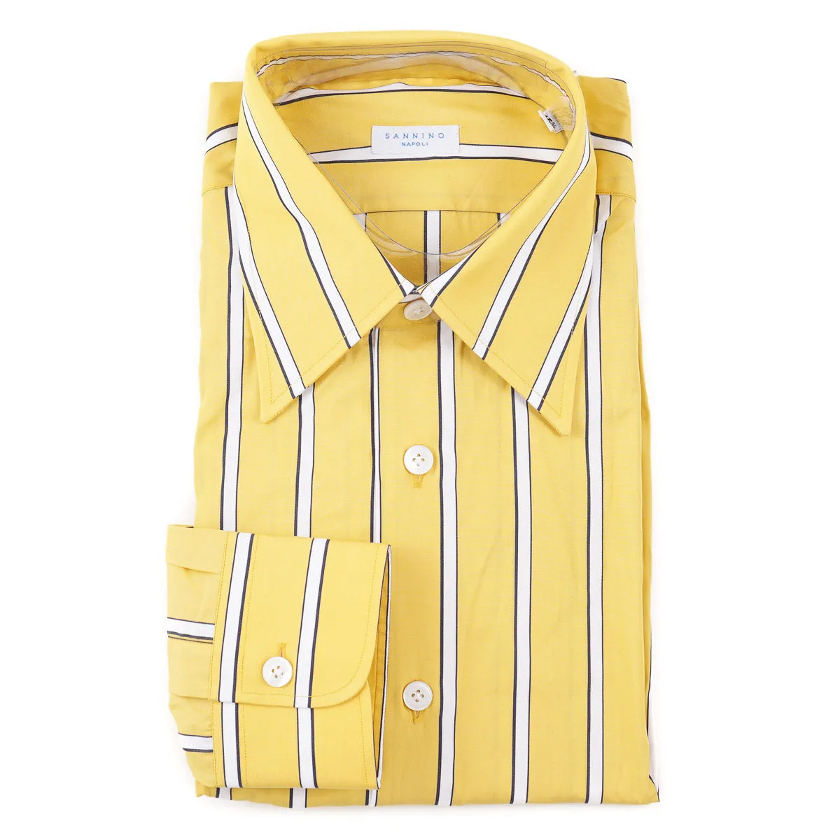 Sannino Slim-Fit Cotton Dress Shirt