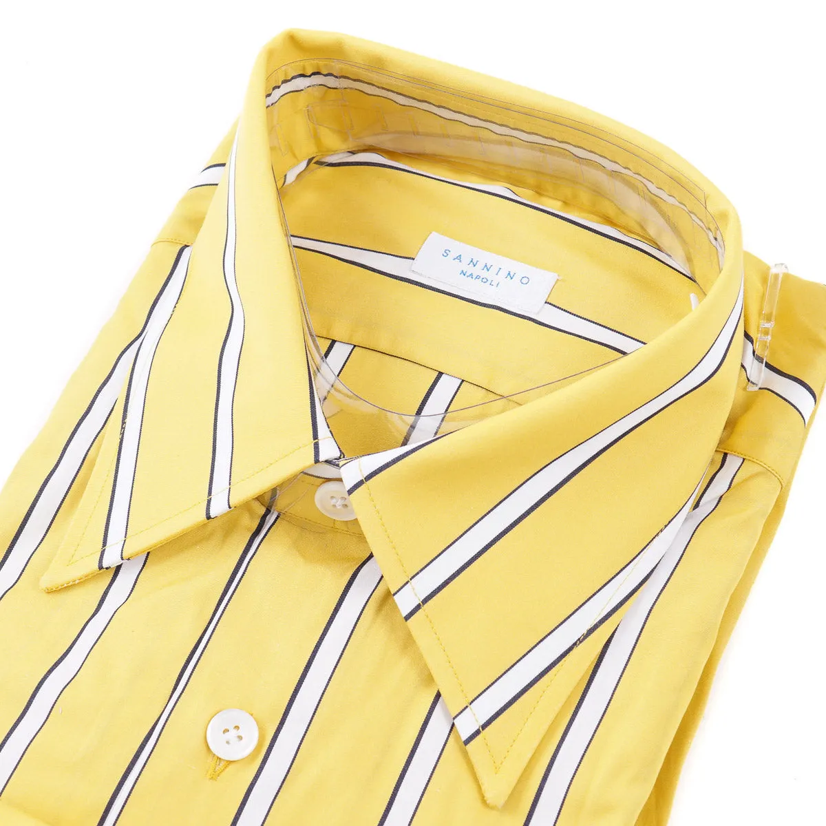 Sannino Slim-Fit Cotton Dress Shirt