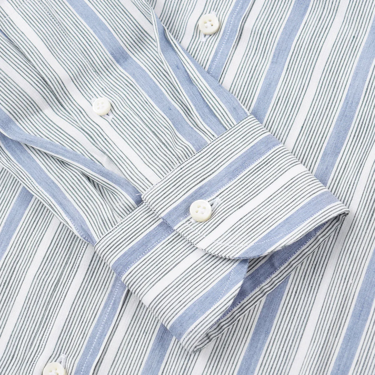 Sartorio Linen and Cotton Dress Shirt
