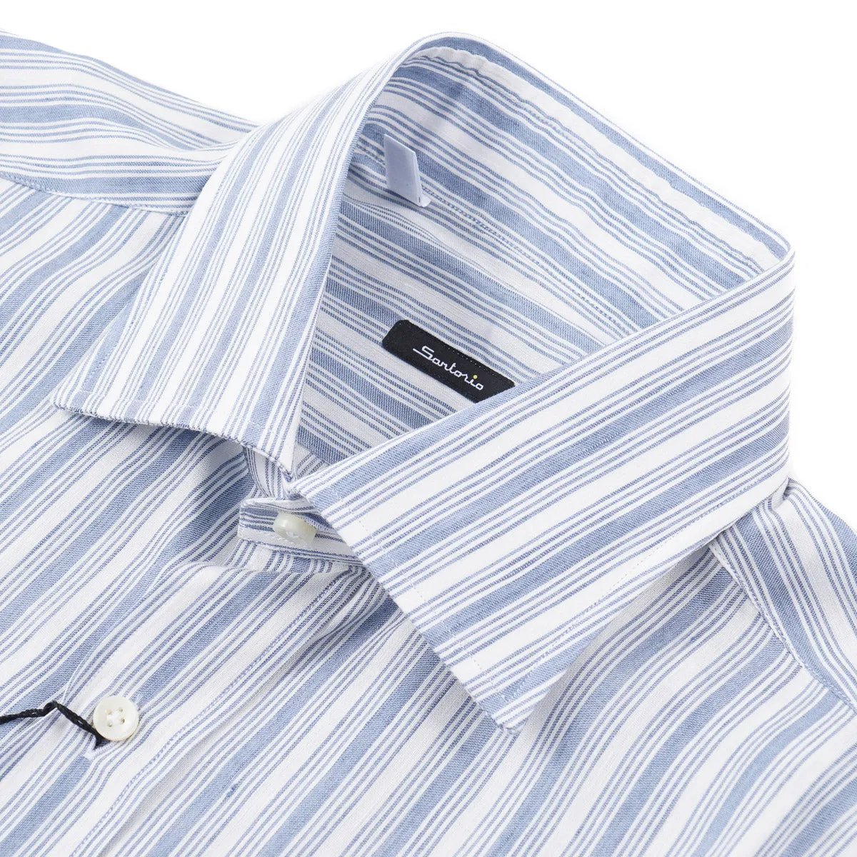 Sartorio Linen and Cotton Dress Shirt