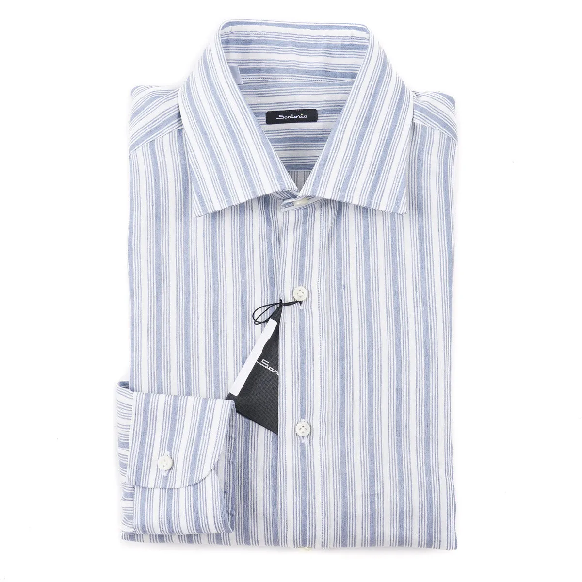 Sartorio Linen and Cotton Dress Shirt