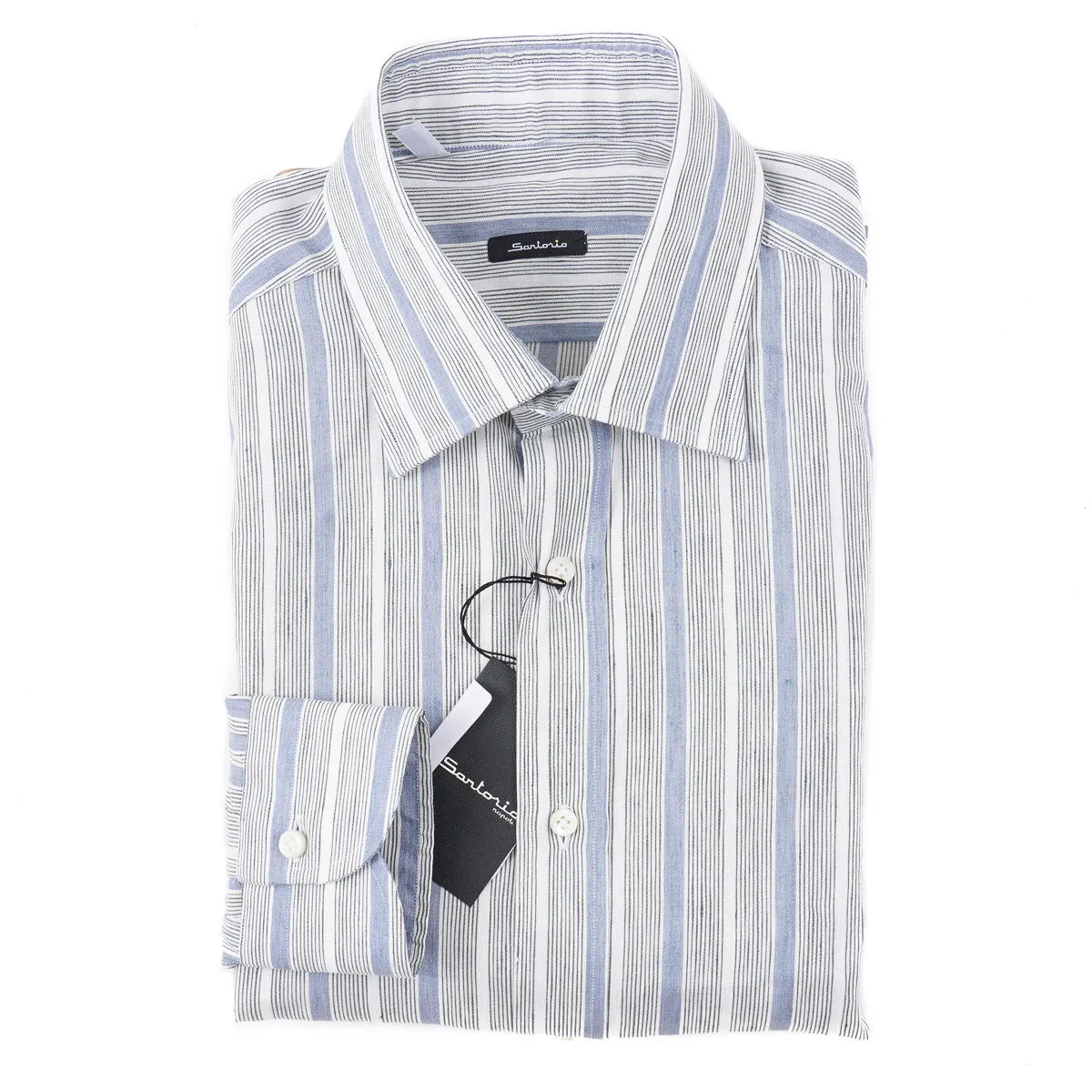 Sartorio Linen and Cotton Dress Shirt