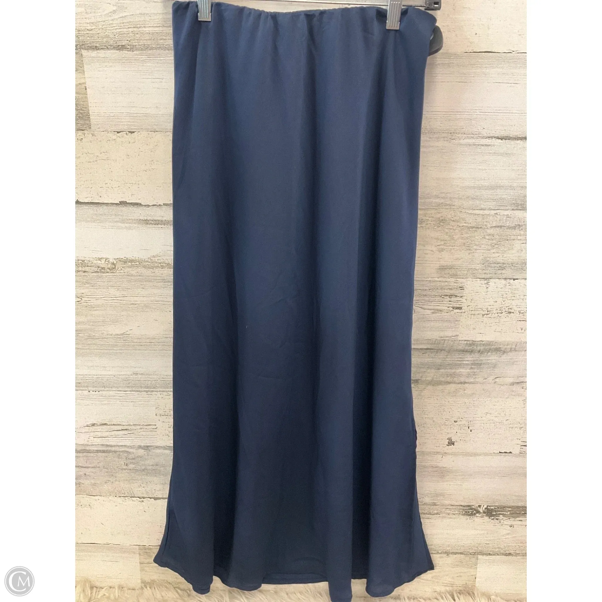 Skirt Maxi By 41 Hawthorn In Navy. Size: 8