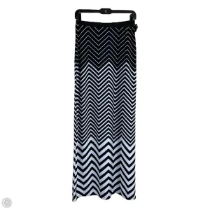 Skirt Maxi By Maurices In Black & White. Size: S