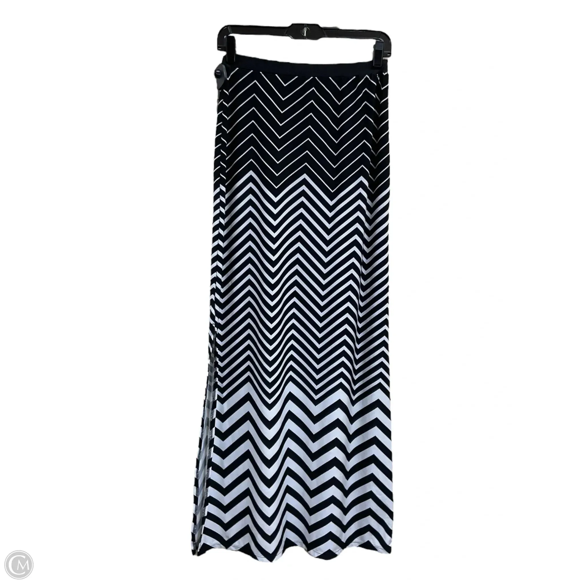 Skirt Maxi By Maurices In Black & White. Size: S