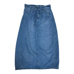 Skirt Maxi By Pilcro In Blue Denim. Size:6